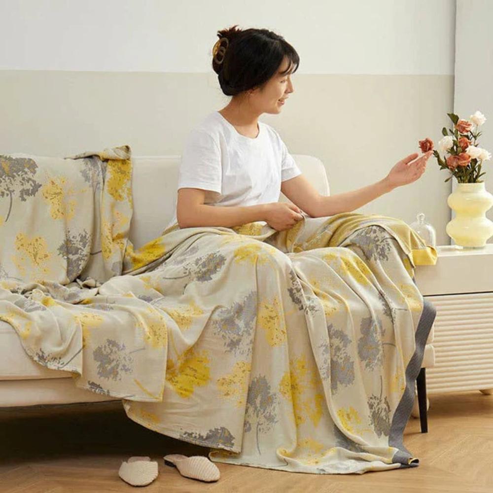 Ahornblätter Bambus Luxuskühldecke