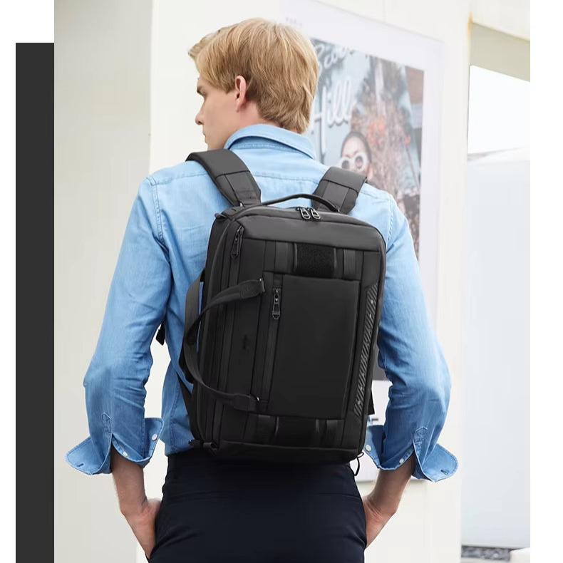 Miles | Herren große Business Laptop umwandelbare Sling Rucksack Tasche