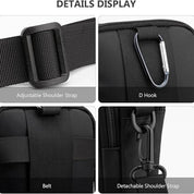 James | Herren Taktische Heuptasche Crossbody