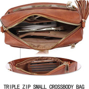 Isla | Damen Kleine Vegan Leder Crossbody Sling Tasche