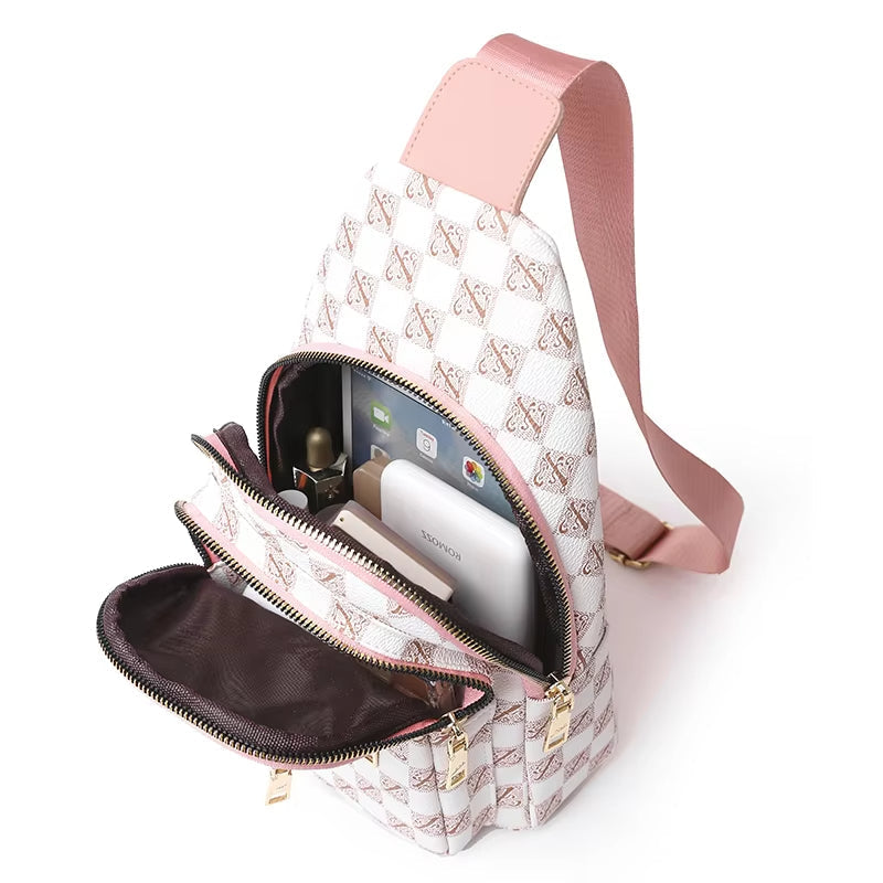 Emma | Leder Damen Sling Schultertasche