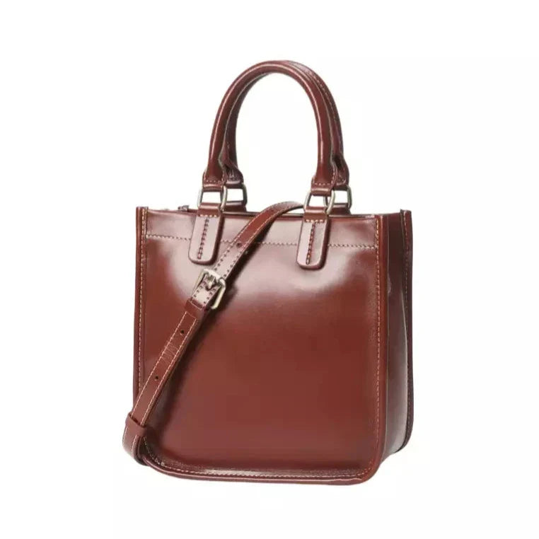 Olivia | Vintage Quadratische Crossbody Sling Handtasche