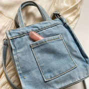 Eva | Stilvolle Denim Mini Crossbody Schultertasche