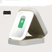 Kori | Tragbarer LED-beleuchteter Spiegel Reise-Make-up-Tasche