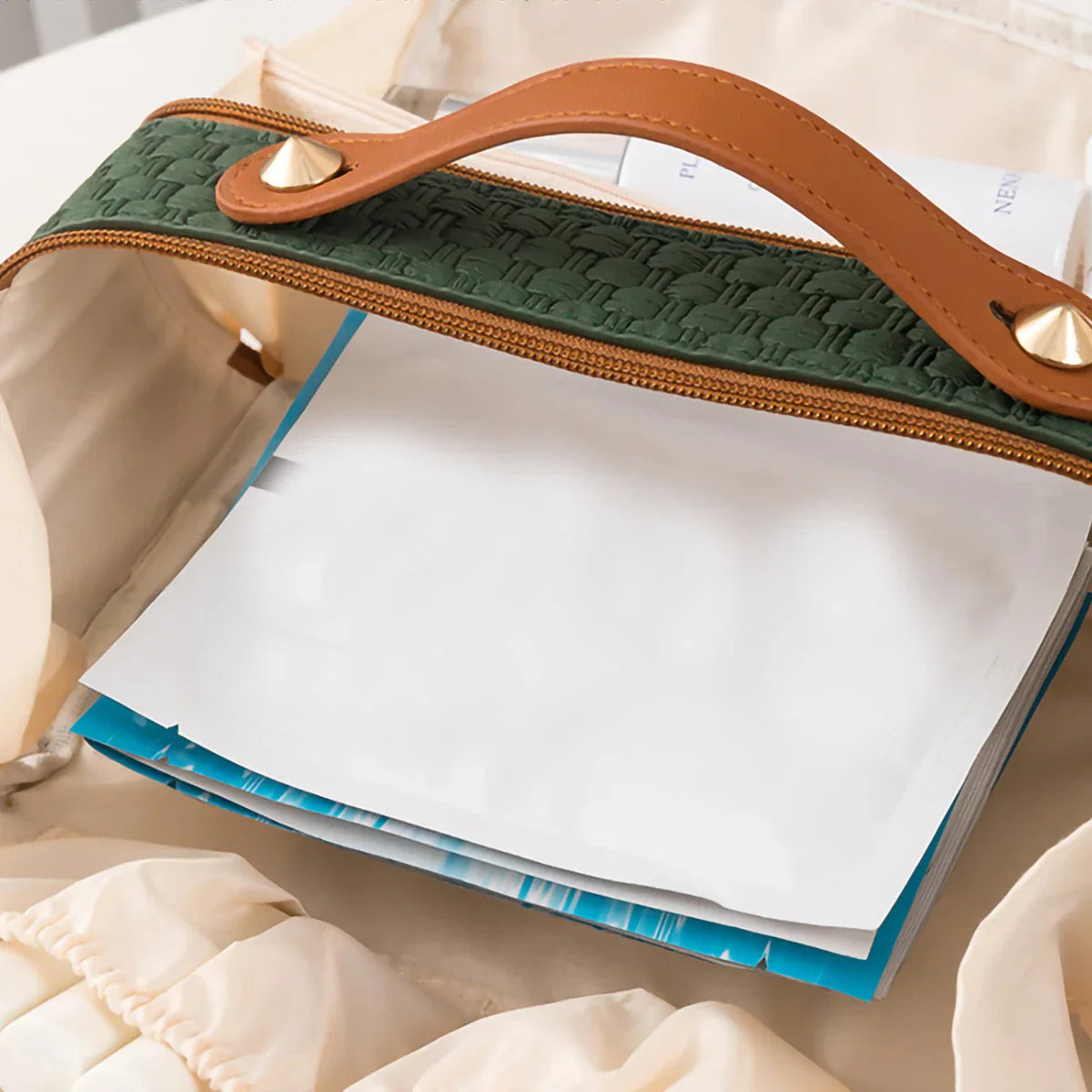 Jemma | Große wasserdichte Kosmetik-Make-up-Reisetasche