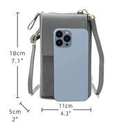 Maya | Kleine Kompakte Leder Crossbody Tasche