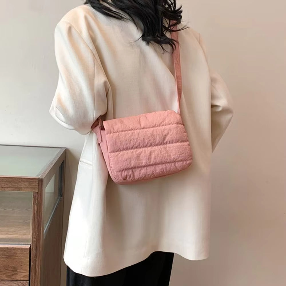 Sara | Schicke Einfarbige Crossbody Reisetasche