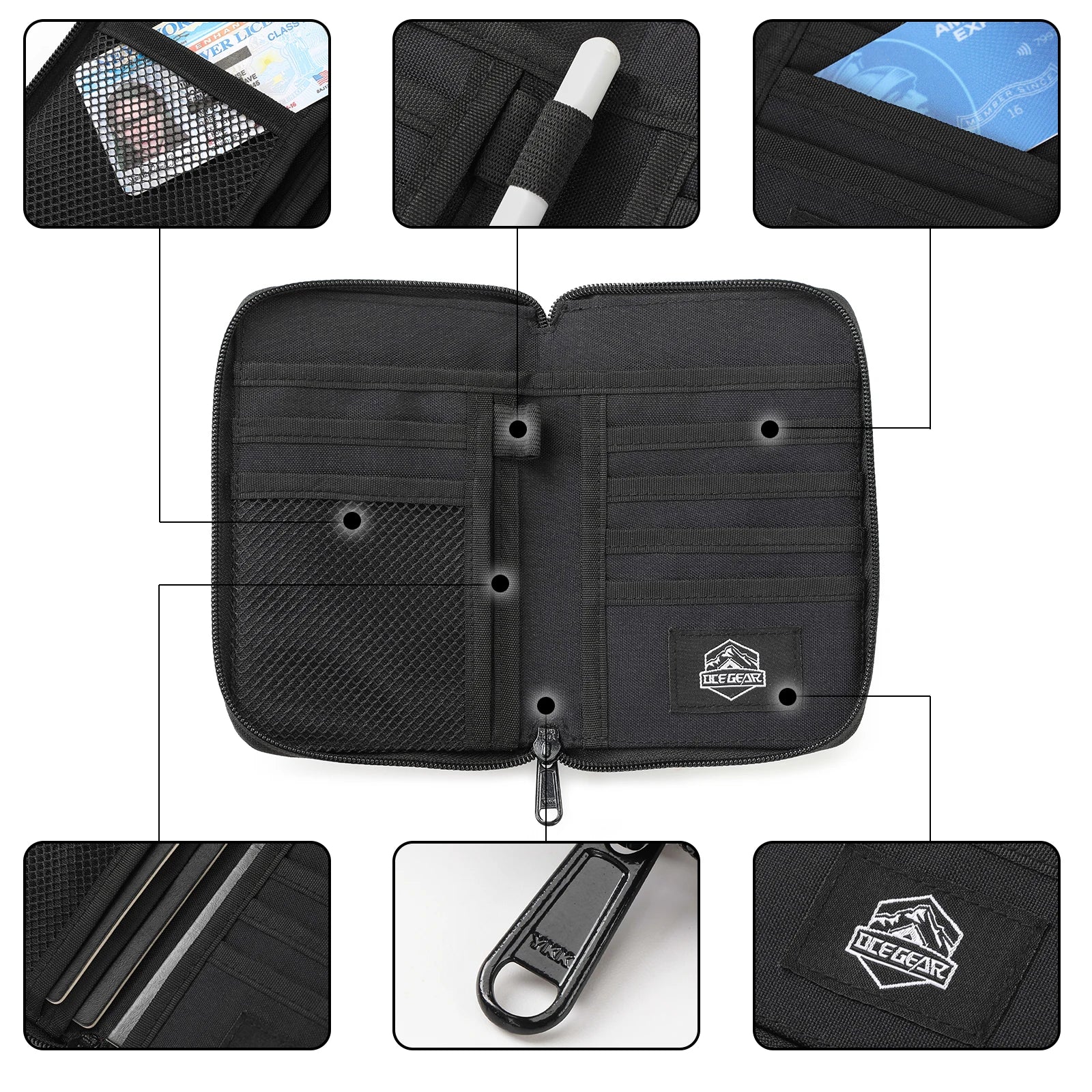 Malaysien | RFID Reisepass Geldbörse