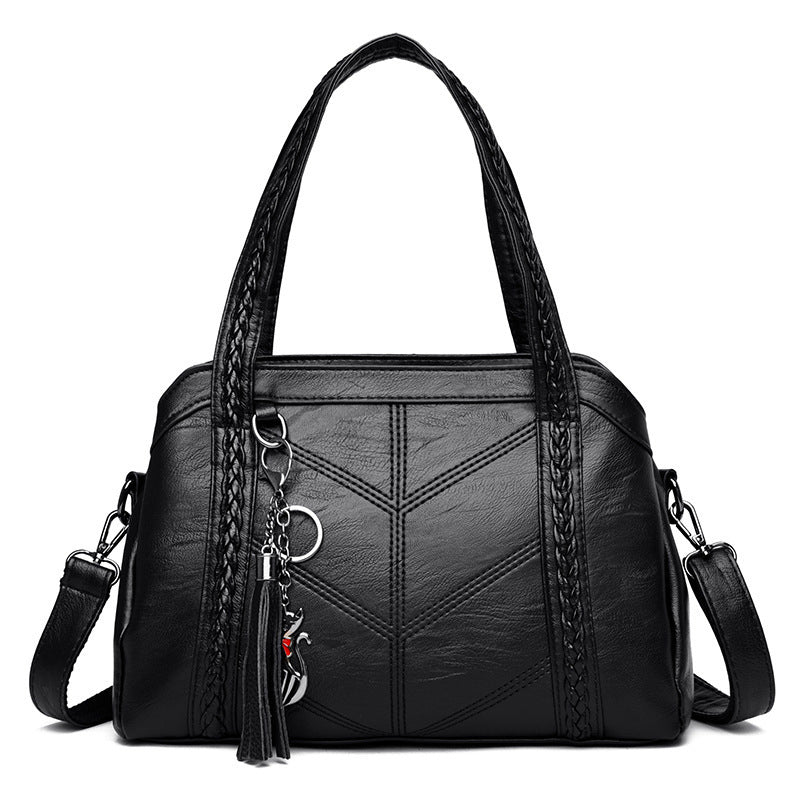 Lila | Vielseitige Quaste Crossbody Tasche