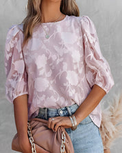 AIRLIE | Bluse mit Puffärmel