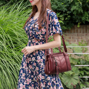 Lila | Vielseitige Quaste Crossbody Tasche