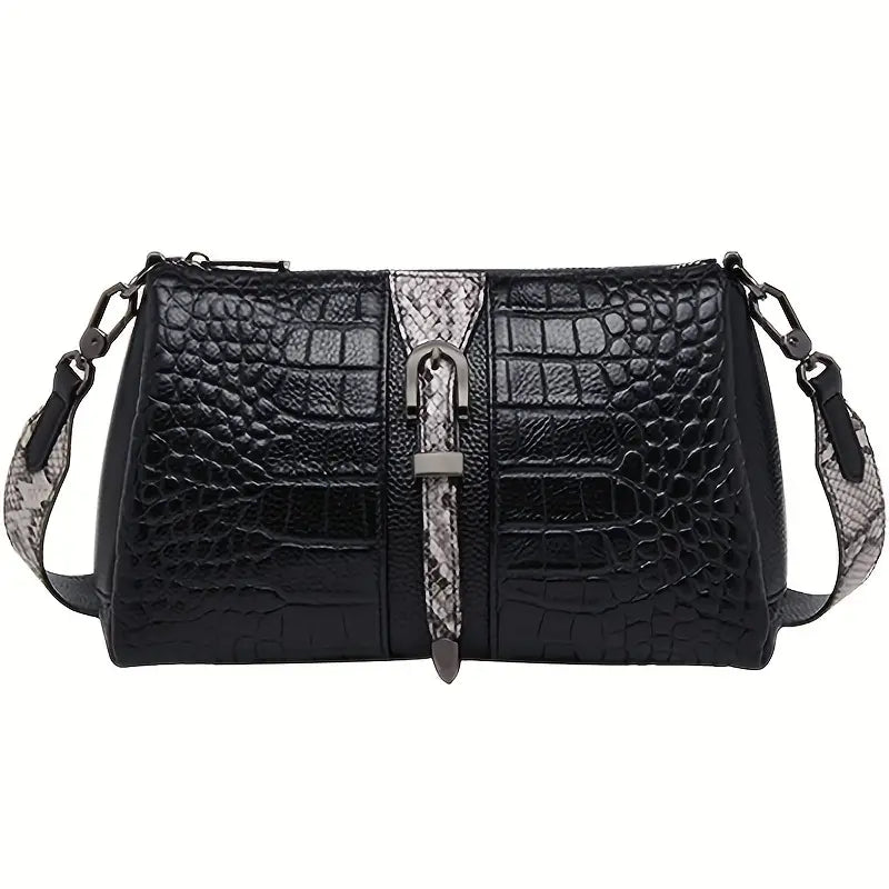 Aurora | Schickes Krokodilmuster Crossbody Sling Tasche