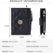 Jessie | Leder-Reisekultip mit RFID-Schutz