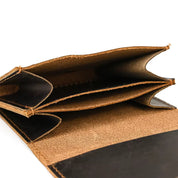 Lucas | Vintage Bifold Reisetasche aus Rindsleder mit Druckknopf