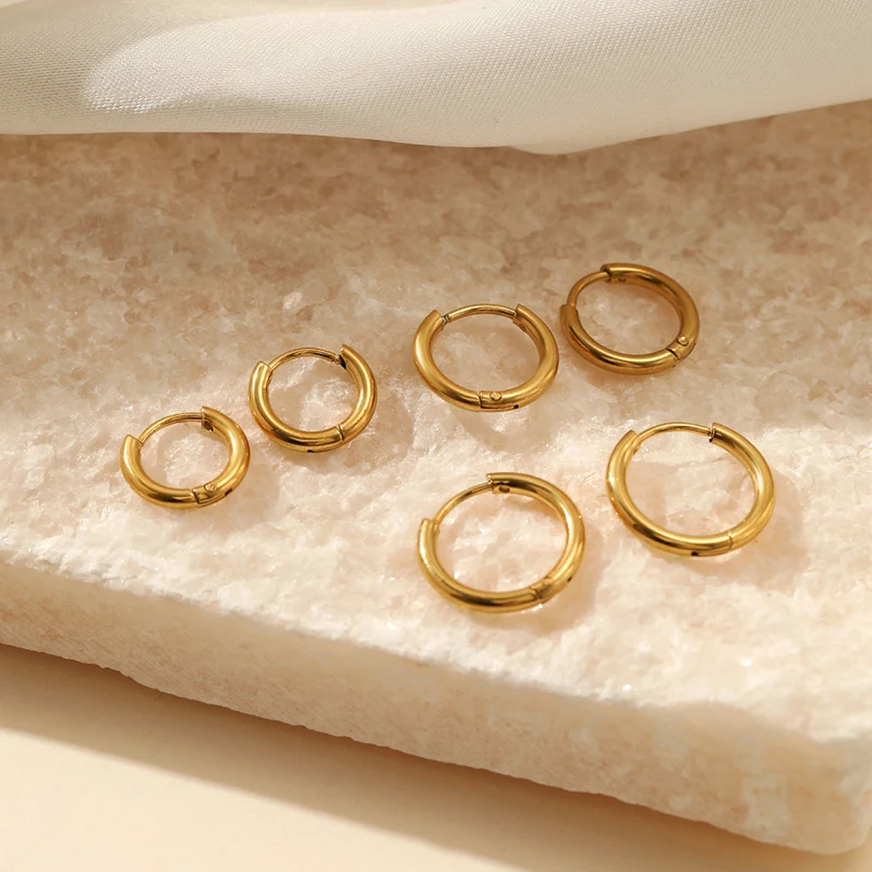 Tricia | Dezente Goldene Ohrringe – Ideal für Jeden Anlass