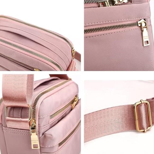 Anna | Wasserdichte Multi Pocket Crossbody Sling-Handtasche