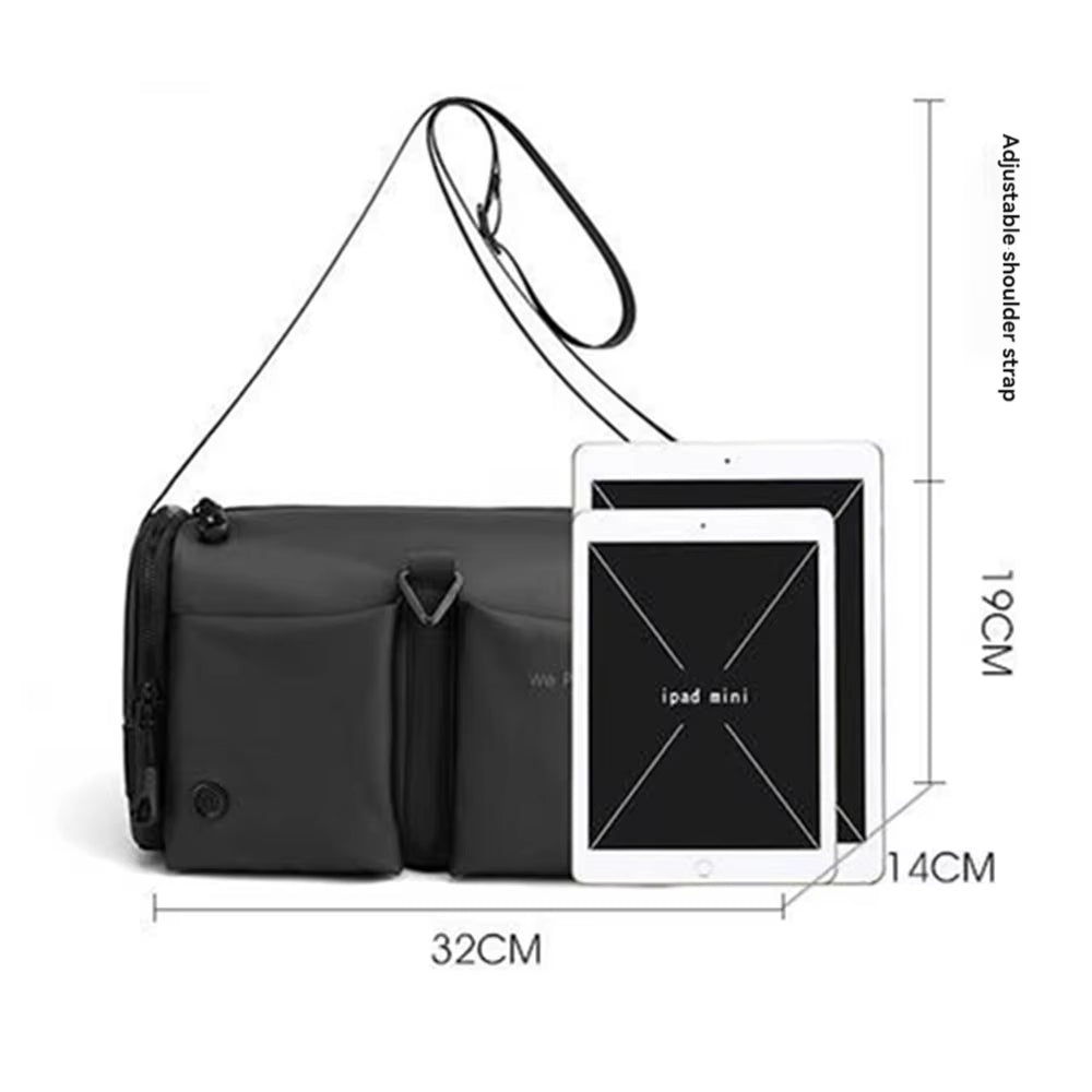 Mason | Herren Große Kapazität Wasserdichte Crossbody Messenger Tasche