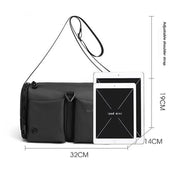 Mason | Herren Große Kapazität Wasserdichte Crossbody Messenger Tasche