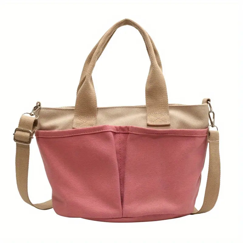Isabel | Stilvolle Canvas Tote-Schultertasche