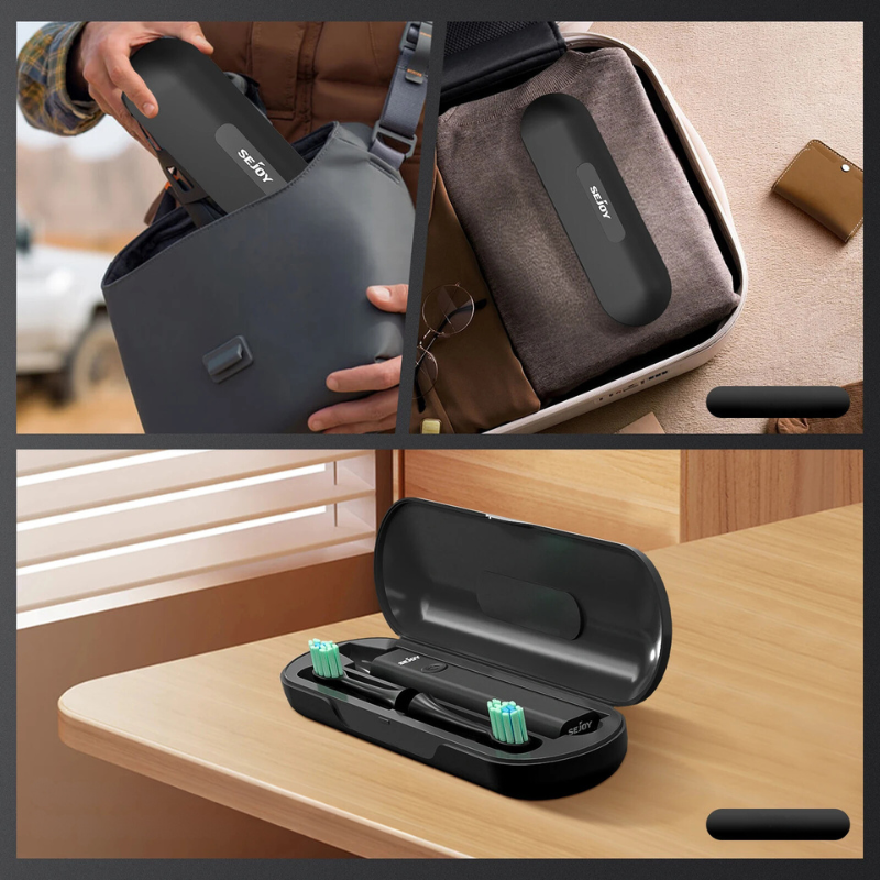 Freshpulse - wiederaufladbare Zahnbürste mit Bürstenköpfen-6