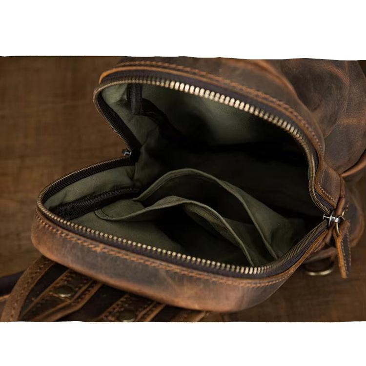 Oscar | Retro Leder Reisekreuzkörper Umhängetasche