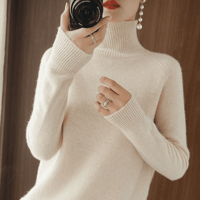 FULVIA | Eleganter Rollkragenpullover für Frauen