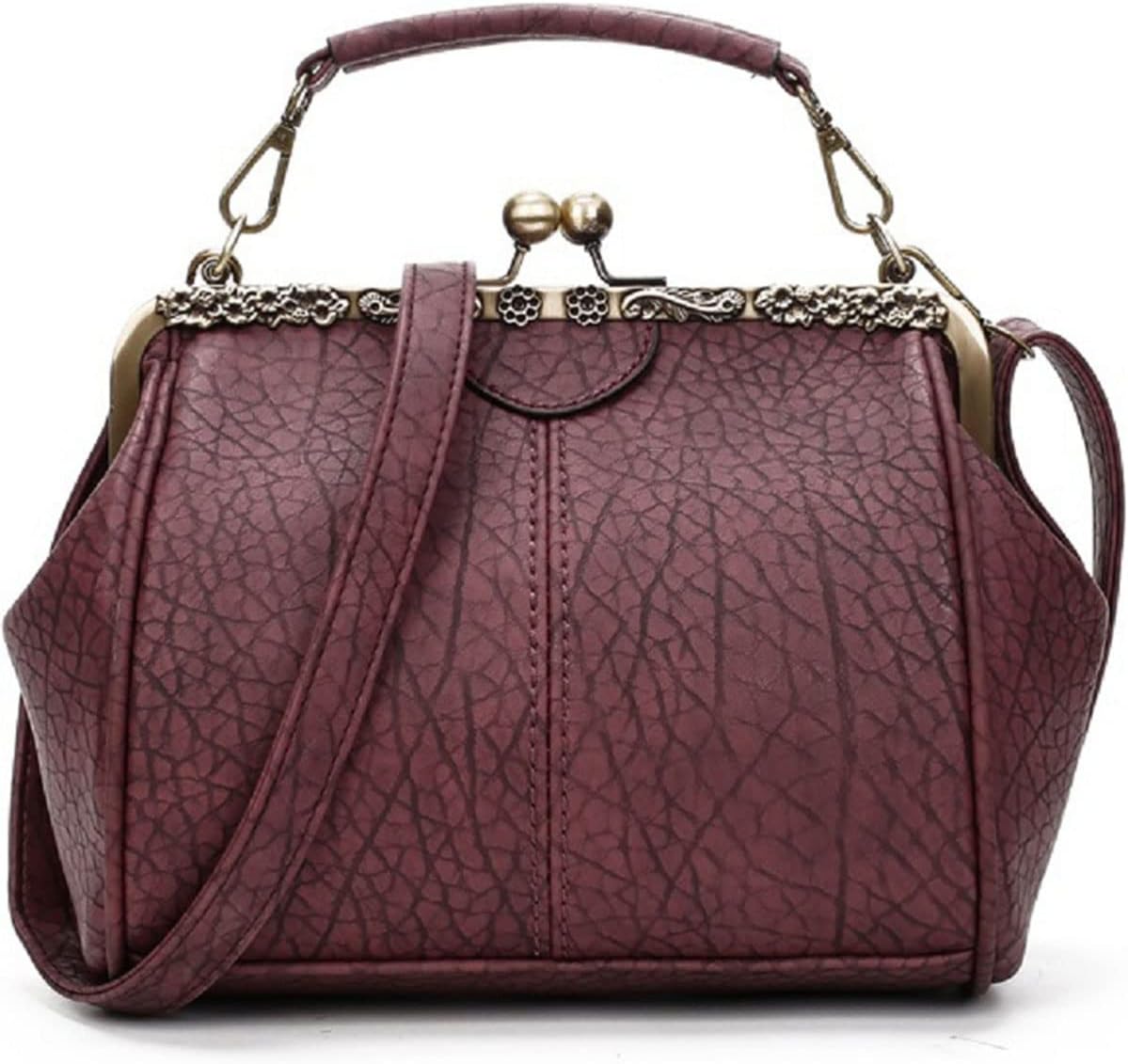 Isla | Vintage Kiss-Lock Umhängetasche