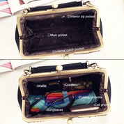 Isla | Vintage Kiss-Lock Umhängetasche