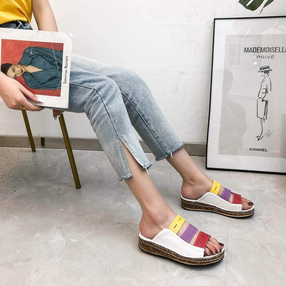Sophia | Bequeme Stützende Trikolor Sandalen für Frauen