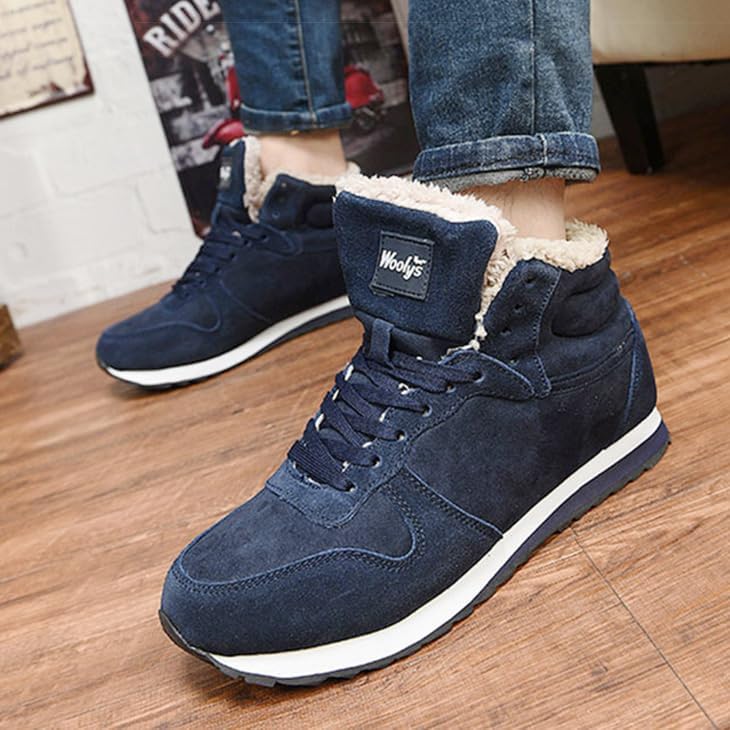 Gavin | Unisex Winter-Sneakers mit Futter - Modisch und Bequem