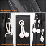 Lena | Kleine wasserdichte Nylon Umhängetasche