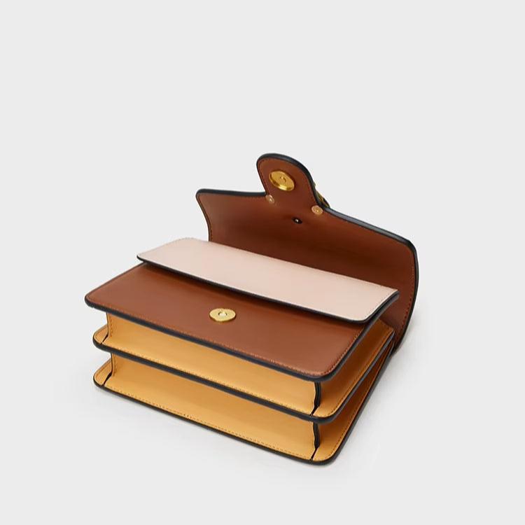 Siena | Vintage Farbblock Umhängetasche