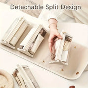 Luzille | Faltbare Kosmetiktasche mit mehreren Fächern zum Aufhängen