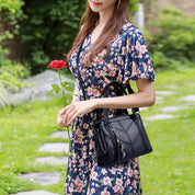 Lila | Vielseitige Quaste Crossbody Tasche