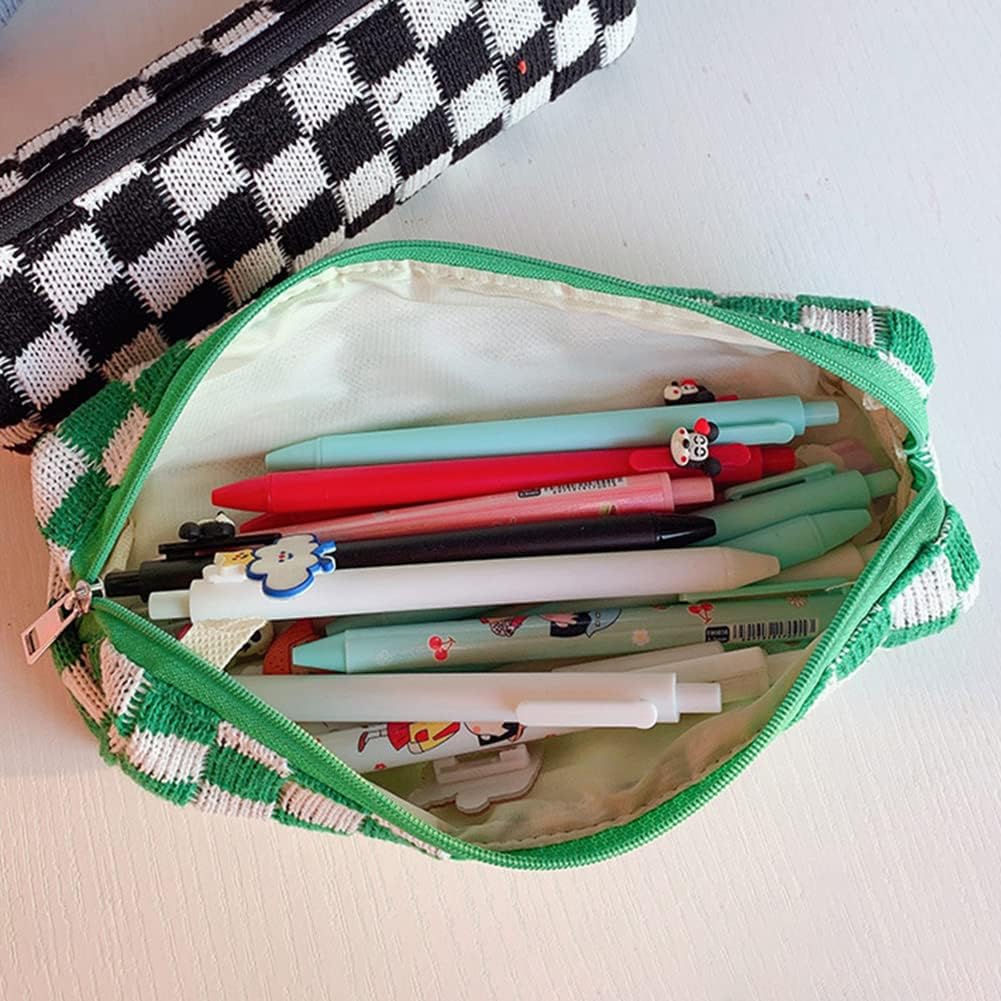 Claire | Stilvolles und funktionales kariertes Beauty-Organizer-Set