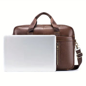 Alexander | Leren Crossbody Messenger Laptoptasche Reisetasche
