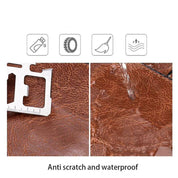 Lars | Minimalistische große Leder-Schultertasche