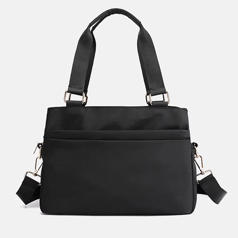 Amelia | Mehrlagige große Kapazität Nylon Umhängetasche für Reisen