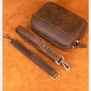 Ethan | Premium Rinderleder Leren Crossbody Sling Tasche