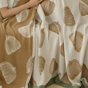 Ländliche Kürbisbambusfaserdecke