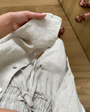 Amy | Bequeme Bluse mit Knöpfen und Hosen Set