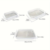 Ensley | Elegantes, Praktisches und Organisiertes Transparente Taschen-Set