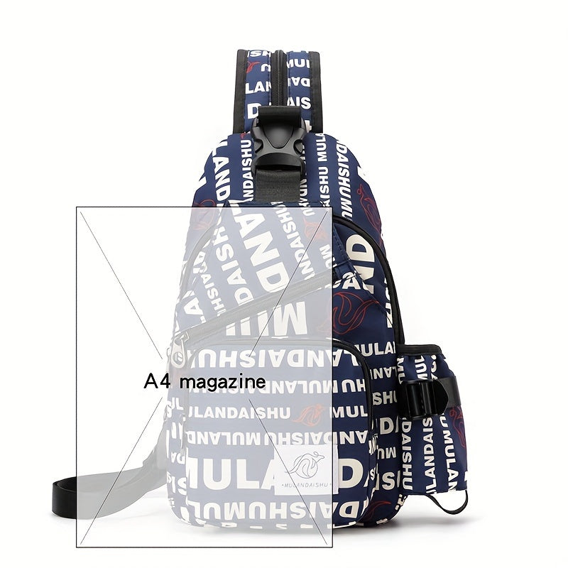 Eva | Blumen Schultertasche mit verstellbarem Riemen