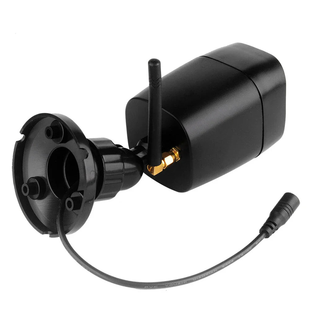 7-Zoll Wireless-Sicherheitssystem: 4-Kanal-Monitor & wetterfeste Nachtsichtkameras 1