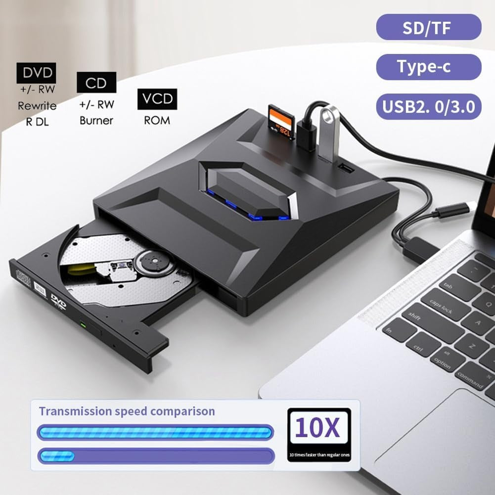 DVD-RW-Autor mit Hochgeschwindigkeitsdatenübertragung 1