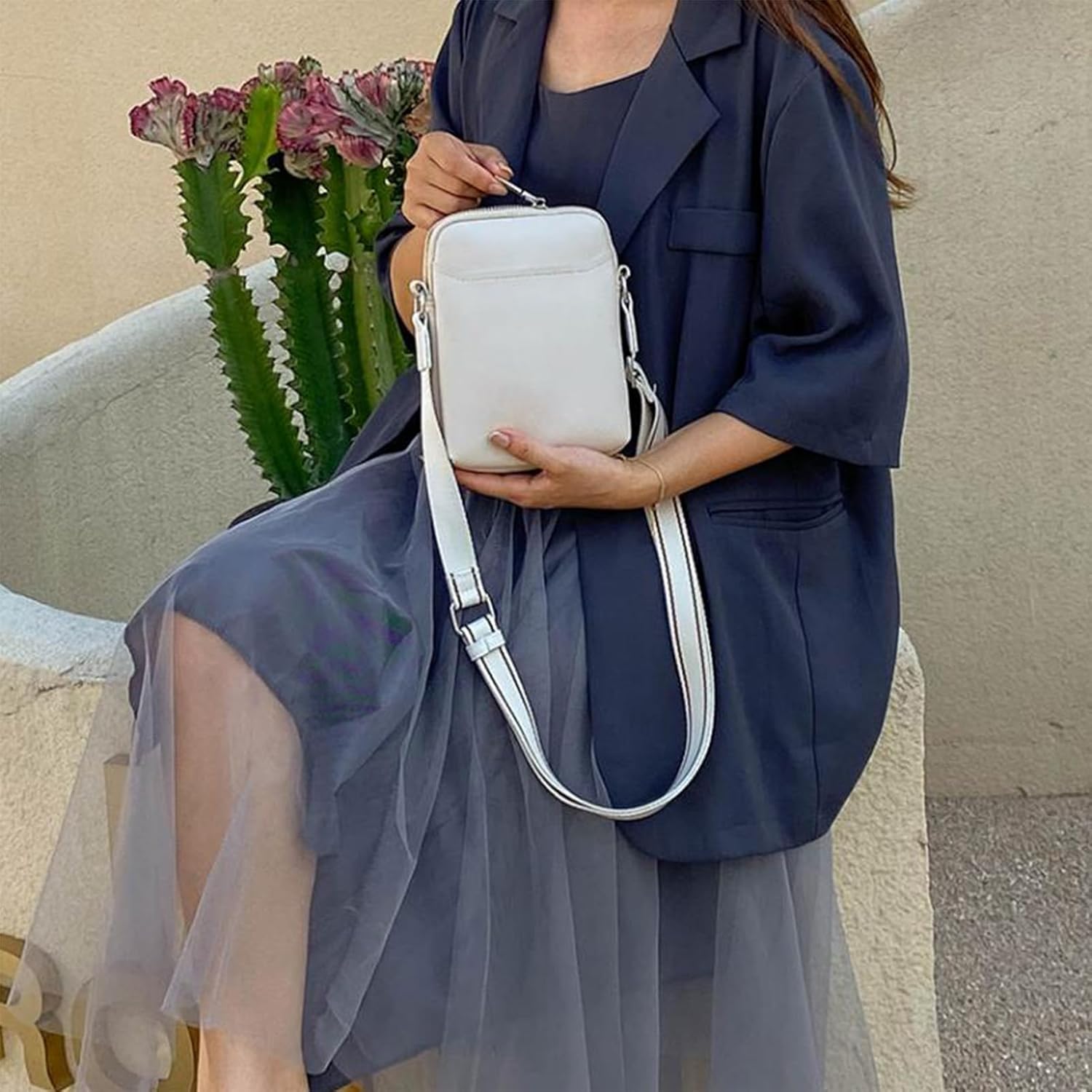 Fleur | Stilvolle Schultertasche mit großer Kapazität