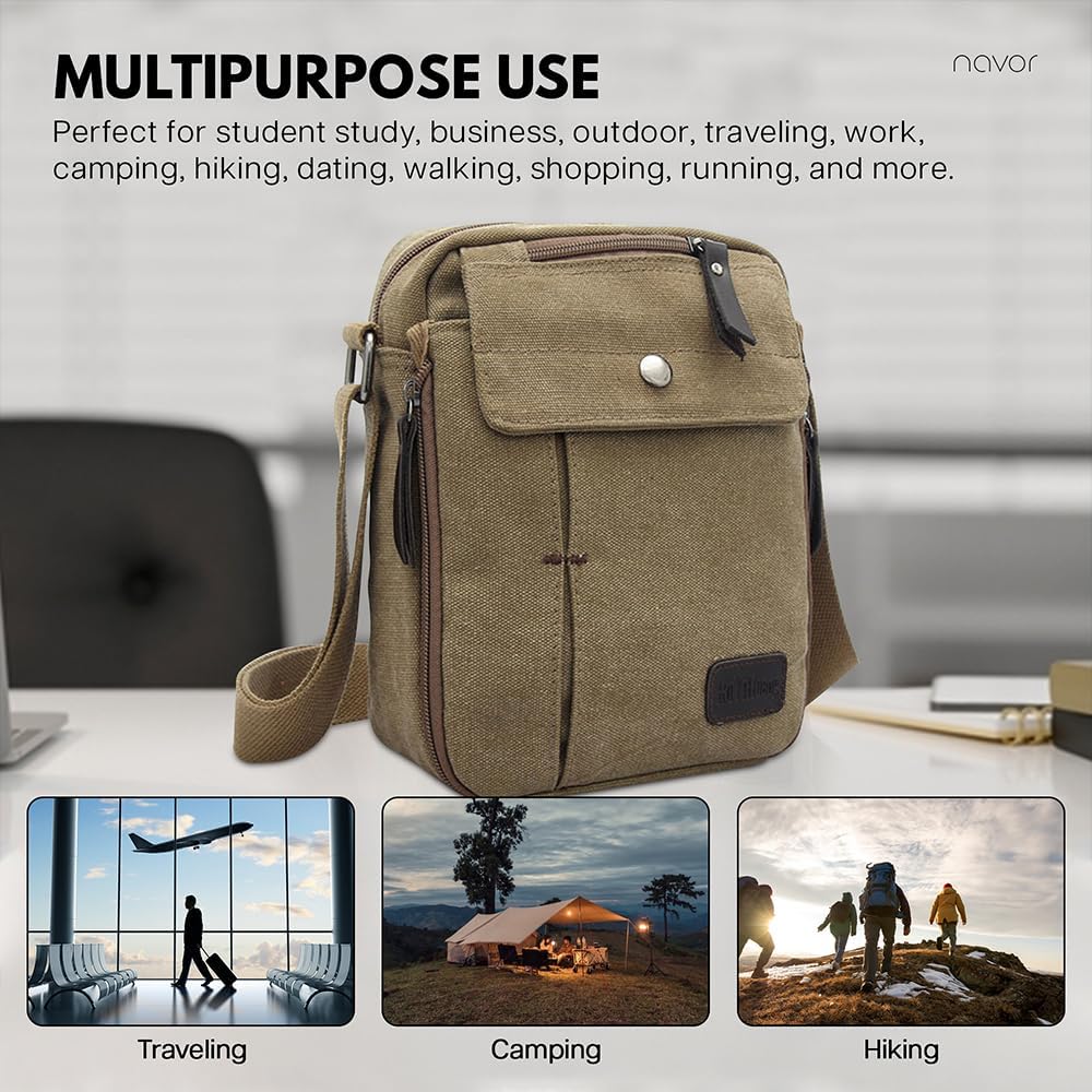 Finn | Canvas Explorer Mini Umhängetasche