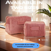 Lisa | Luxuriöser Samt Make-up Organizer