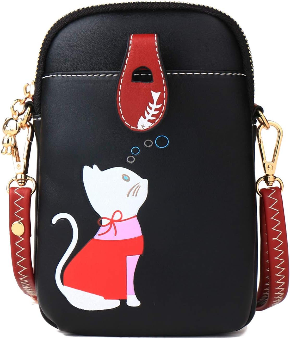 Sophie | Schattige Crossbody-Telefontasche mit Katzen-Design