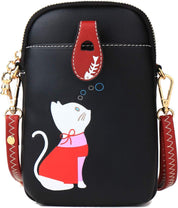 Sophie | Schattige Crossbody-Telefontasche mit Katzen-Design